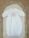 Cotton Knit Newborn Gown