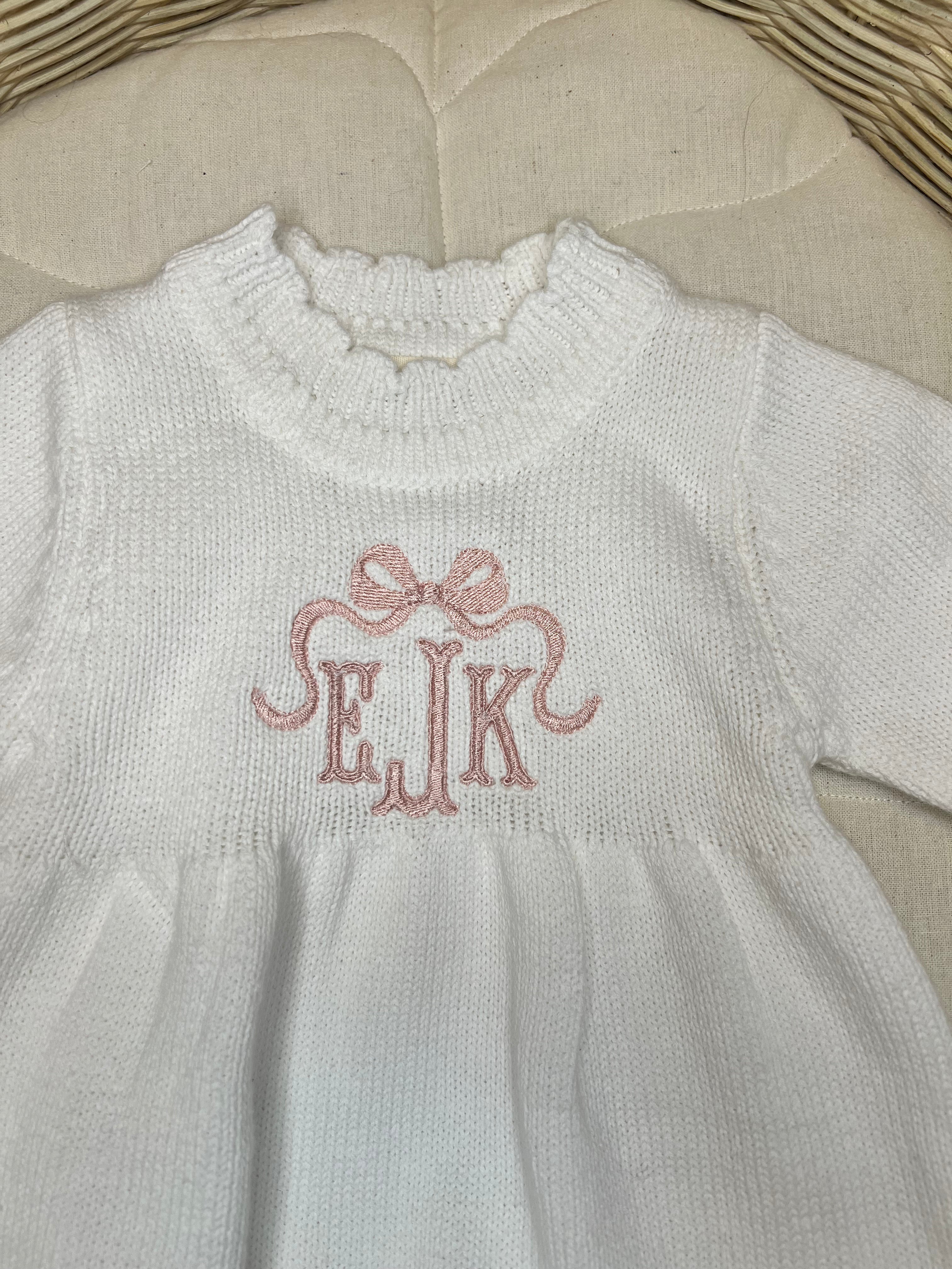 Cotton Knit Newborn Gown