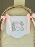 Personalized Newborn Baby Name Announcement Banner